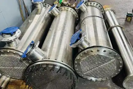 GNEE Customized Shell and Tube Heat Exchangers Shipped in Bulk to Pakistan