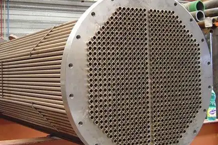 Copper Shell and Tube Heat Exchanger