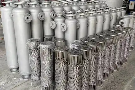Titanium Alloy Wound Condenser