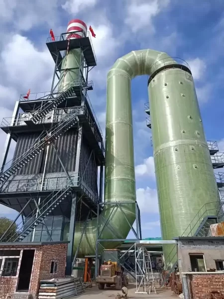 transform desulfurization tower
