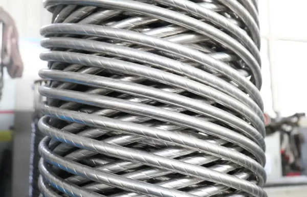 Titanium Alloy Wound Condenser
